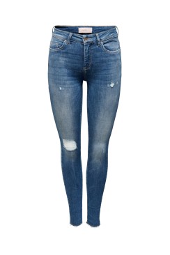 Blugi Dama Only Blush Mid Sk Ak Rw Dt Dnm Rea221 Dark Medium Blue Denim